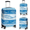 Dolphin Tribal Print Pattern Luggage Cover Protector