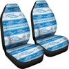 Dolphin Tribal Print Pattern Universal Fit Car Seat Covers