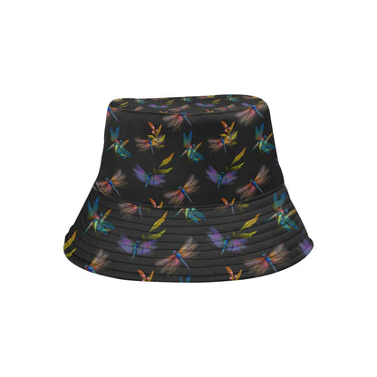 Dragonfly Colorful Realistic Print Unisex Bucket Hat