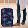 Dragonfly Hand Drawn Style Print Luggage Cover Protector