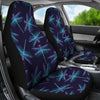 Dragonfly Hand Drawn STyle Print Universal Fit Car Seat Covers