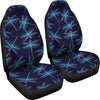 Dragonfly Hand Drawn STyle Print Universal Fit Car Seat Covers