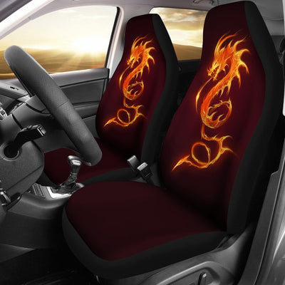Dragons Fire Design Universal Fit Car Seat Covers