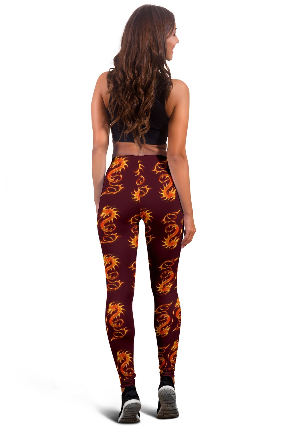 Dragons Fire Design Women Leggings