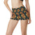 Dragons Gold Design Pattern High Waisted Spandex Shorts-JTAMIGO.COM