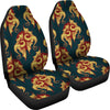 Dragons Gold Design Pattern Universal Fit Car Seat Covers