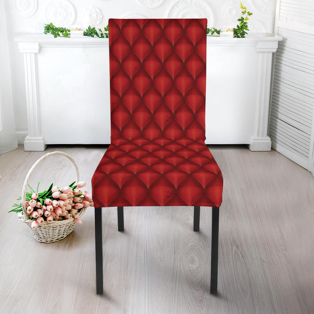 Dragons Red Skin Texture Dinning Chair Slipper-JTAMIGO.COM