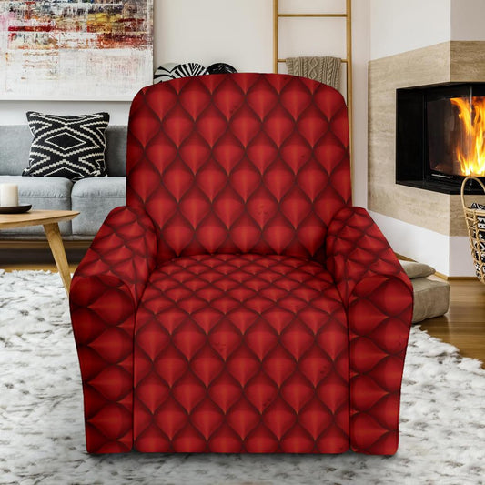 Dragons Red Skin Texture Single Sofa Slipcover -JTAMIGO.COM