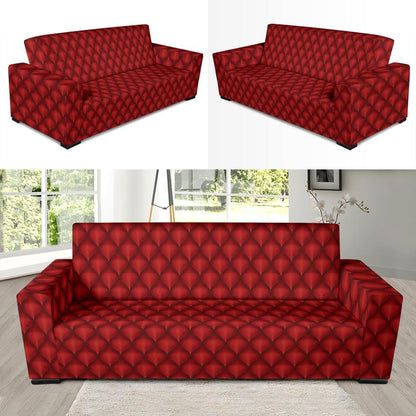 Dragons Red Skin Texture Sofa Slipcover-JTAMIGO.COM