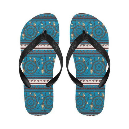 Dream catcher aztec Flip Flops-JTAMIGO.COM