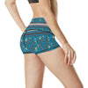 Dream catcher aztec High Waisted Spandex Shorts-JTAMIGO.COM