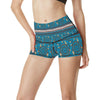 Dream catcher aztec High Waisted Spandex Shorts-JTAMIGO.COM