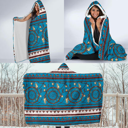 Dream catcher aztec Hooded Blanket-JTAMIGO.COM