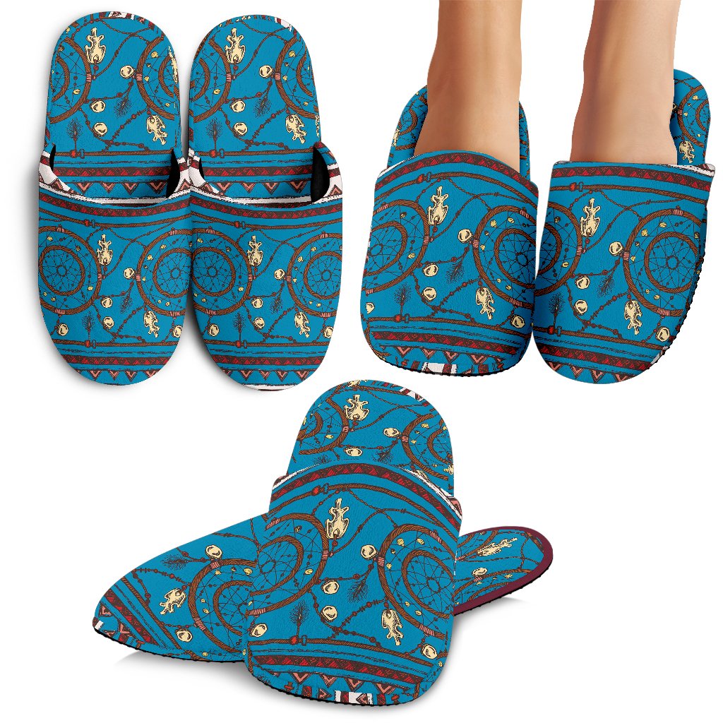 Dream catcher aztec House Slippers