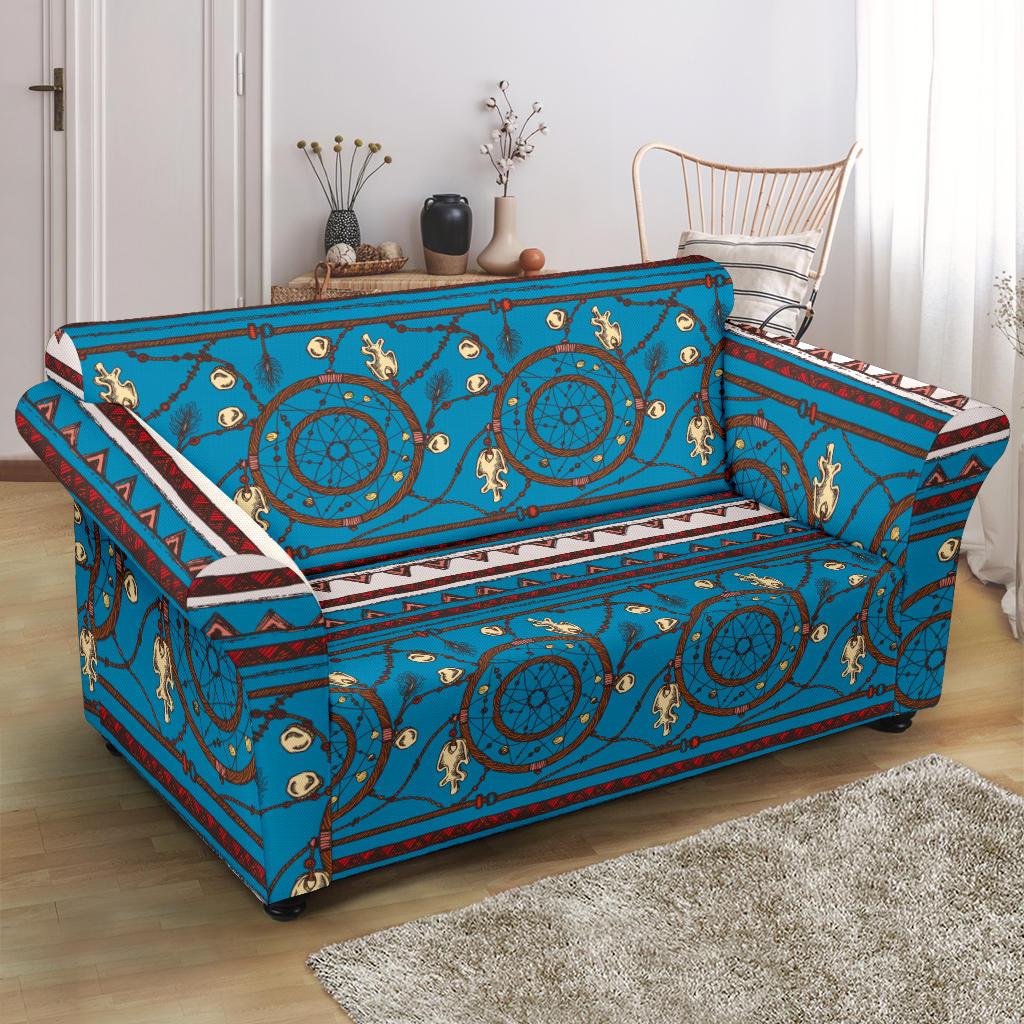 Dream catcher aztec Loveseat Slipcover-JTAMIGO.COM
