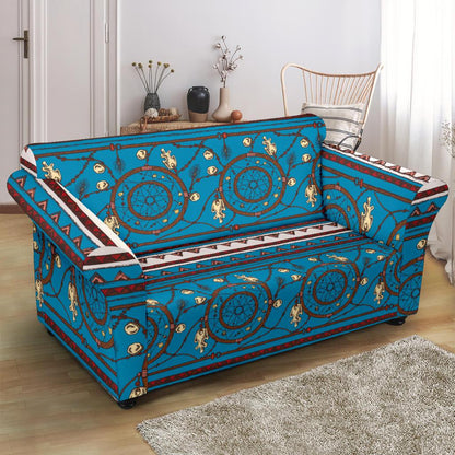 Dream catcher aztec Loveseat Slipcover-JTAMIGO.COM