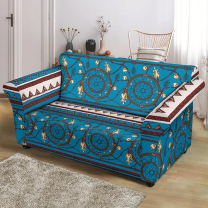 Dream catcher aztec Loveseat Slipcover-JTAMIGO.COM