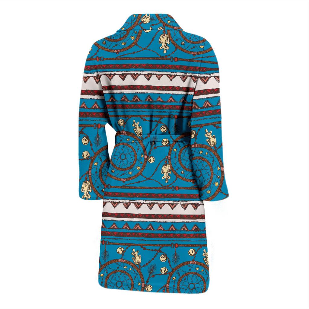 Dream catcher aztec Men Bath Robe-JTAMIGO.COM