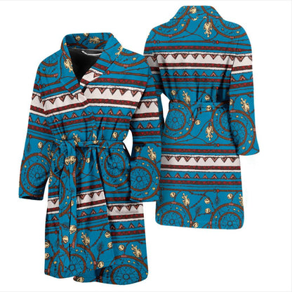 Dream catcher aztec Men Bath Robe-JTAMIGO.COM