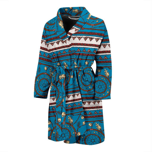 Dream catcher aztec Men Bath Robe-JTAMIGO.COM