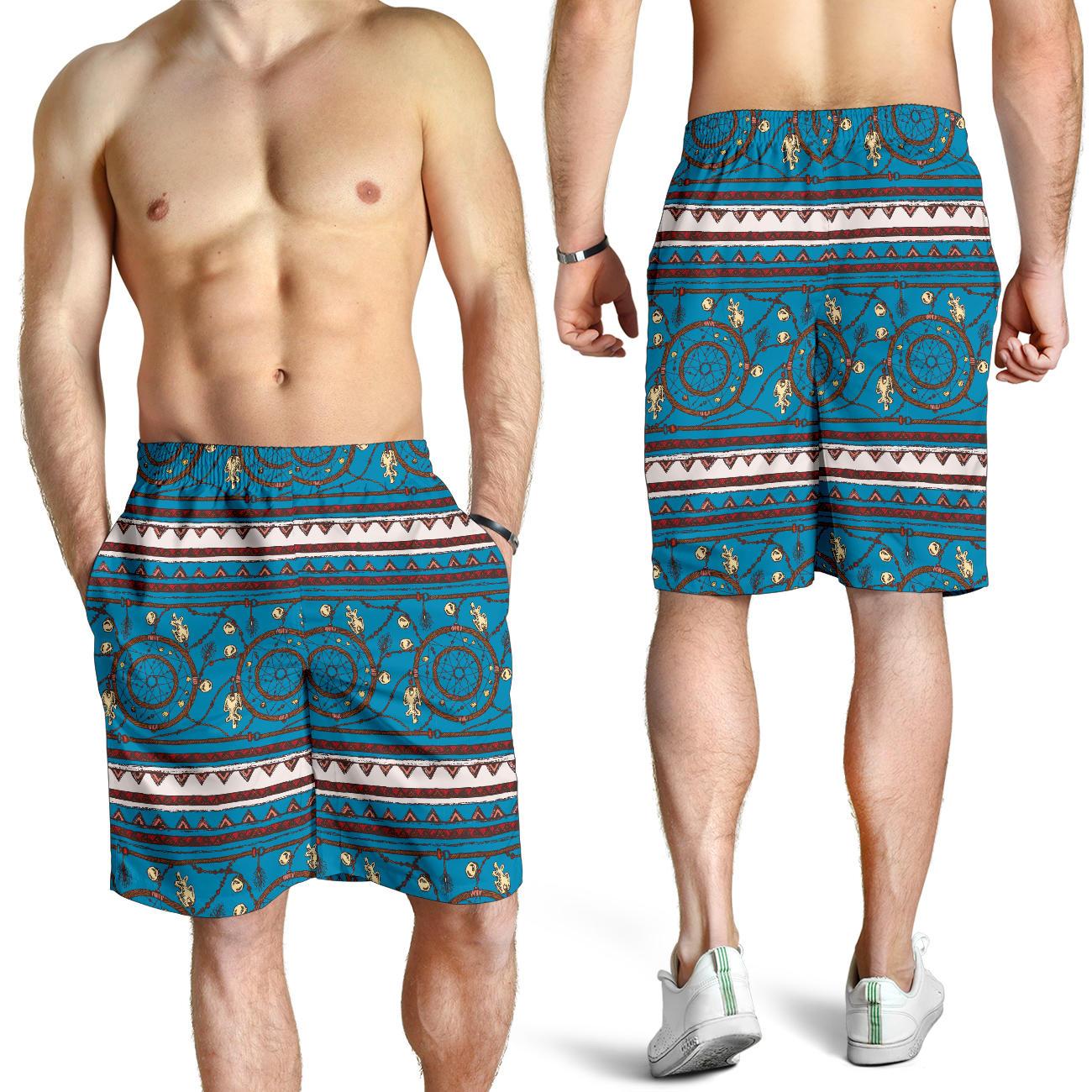 Dream catcher aztec Mens Shorts-JTAMIGO.COM