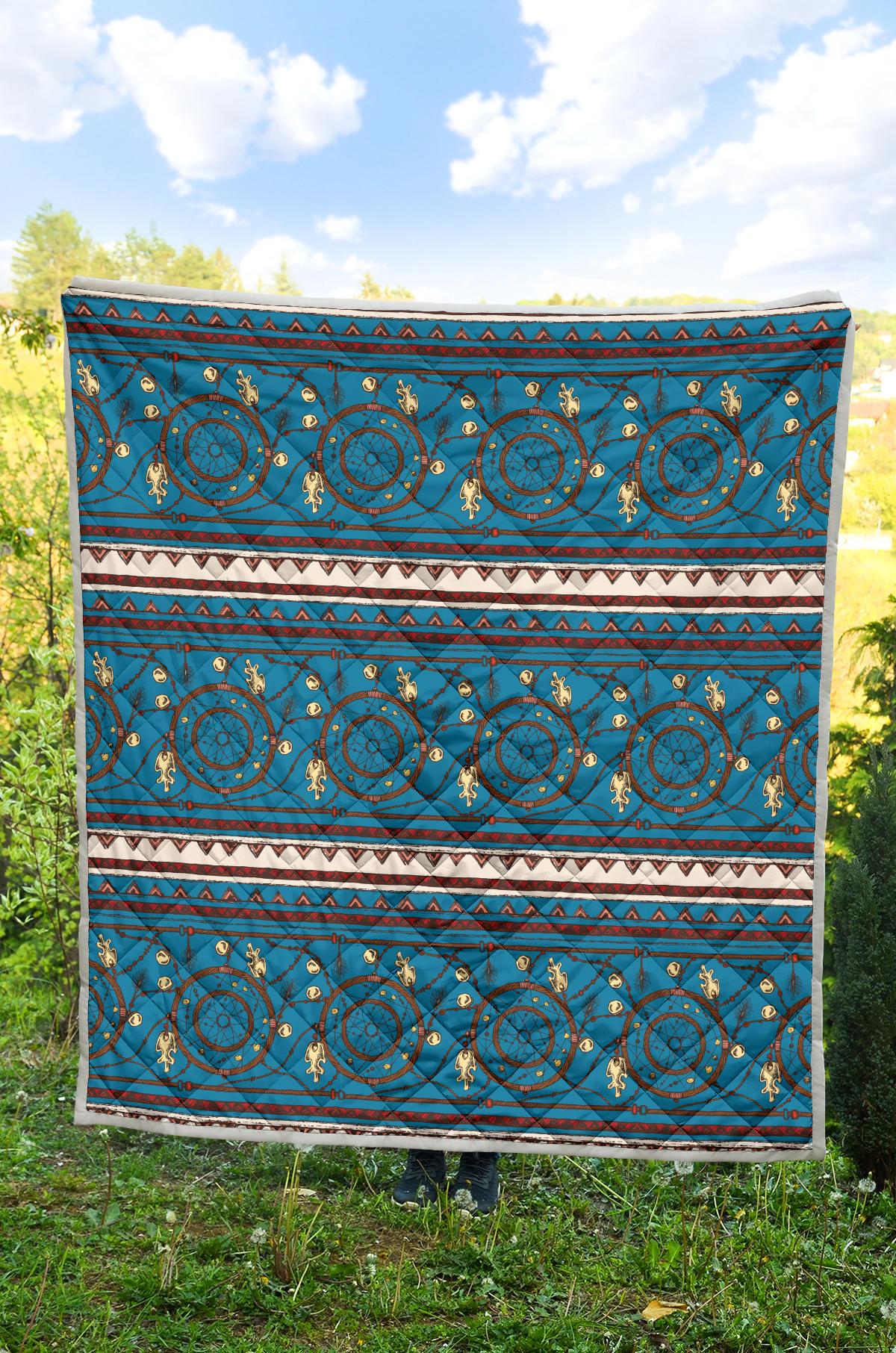Dream catcher aztec Premium Quilt-JTAMIGO.COM