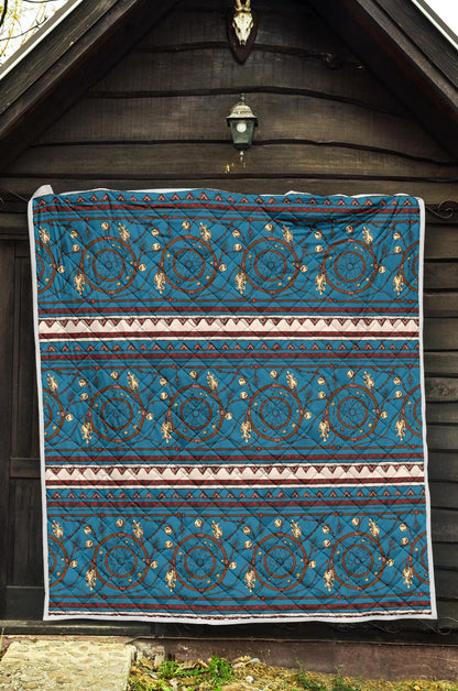Dream catcher aztec Premium Quilt-JTAMIGO.COM