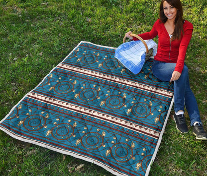 Dream catcher aztec Premium Quilt-JTAMIGO.COM