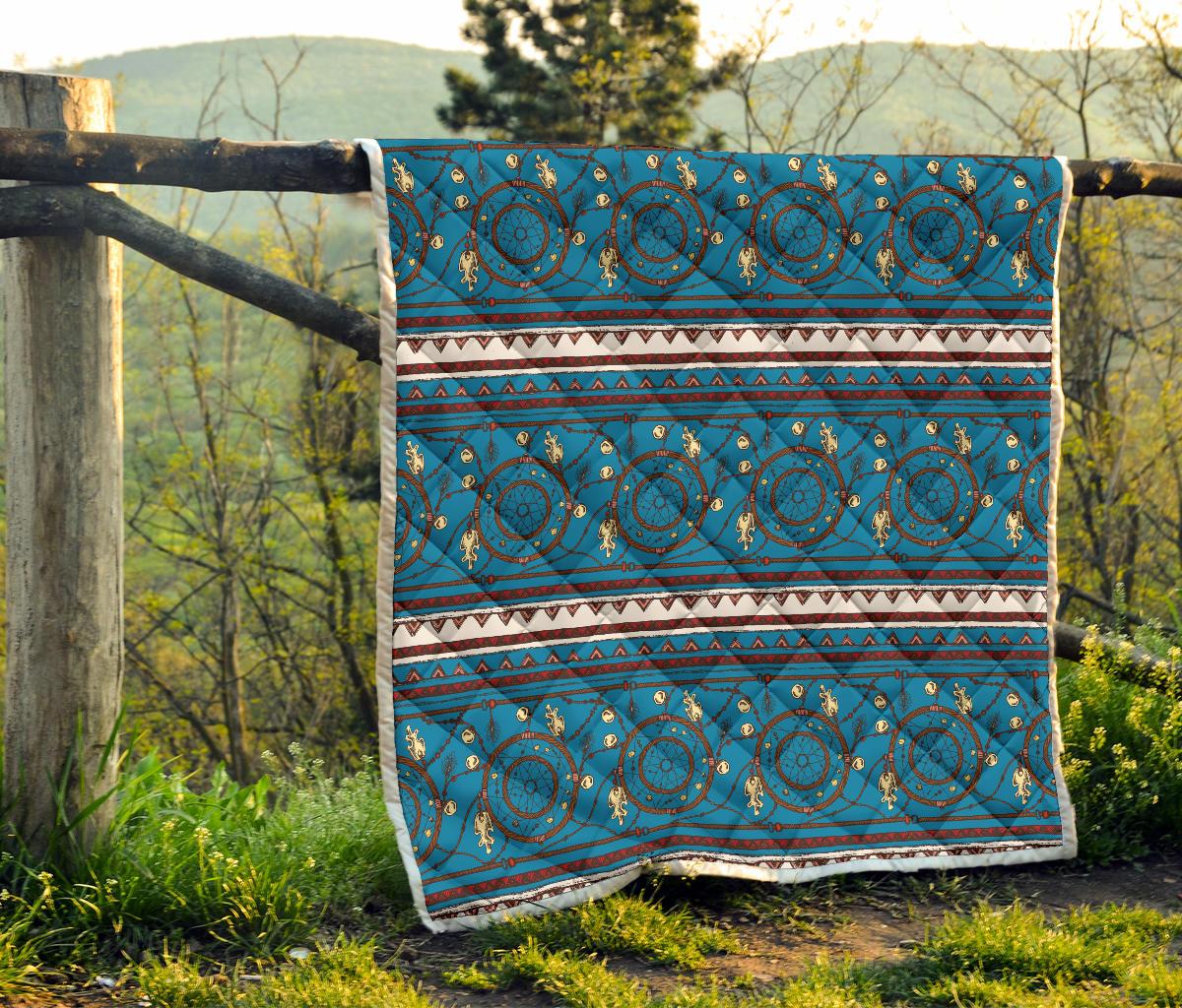 Dream catcher aztec Premium Quilt-JTAMIGO.COM