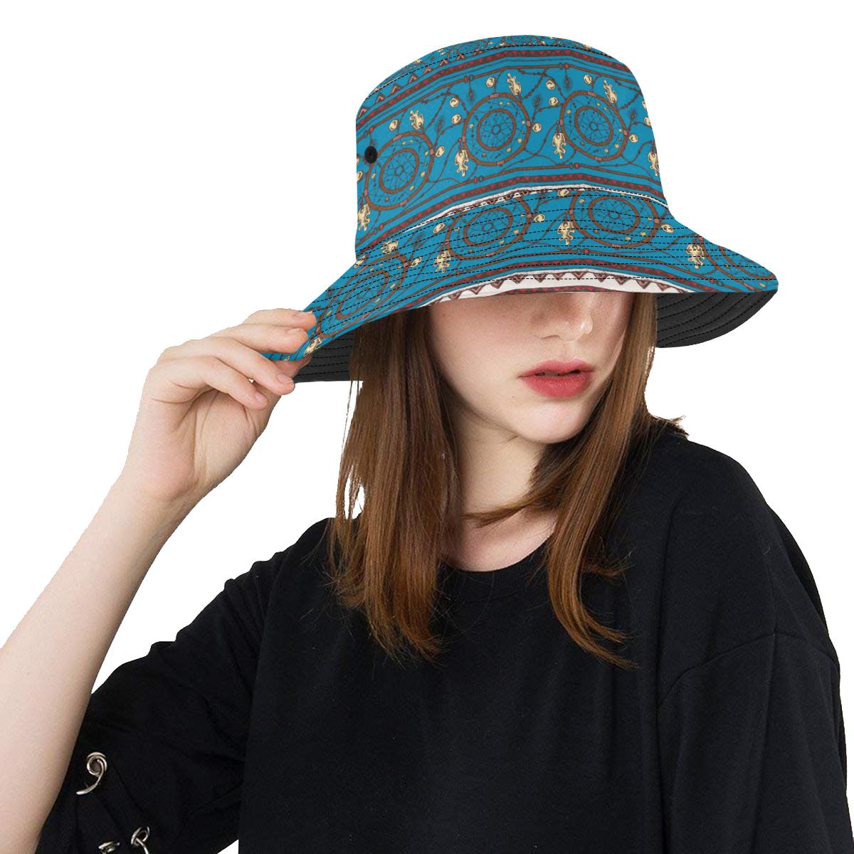 Dream catcher aztec Unisex Bucket Hat