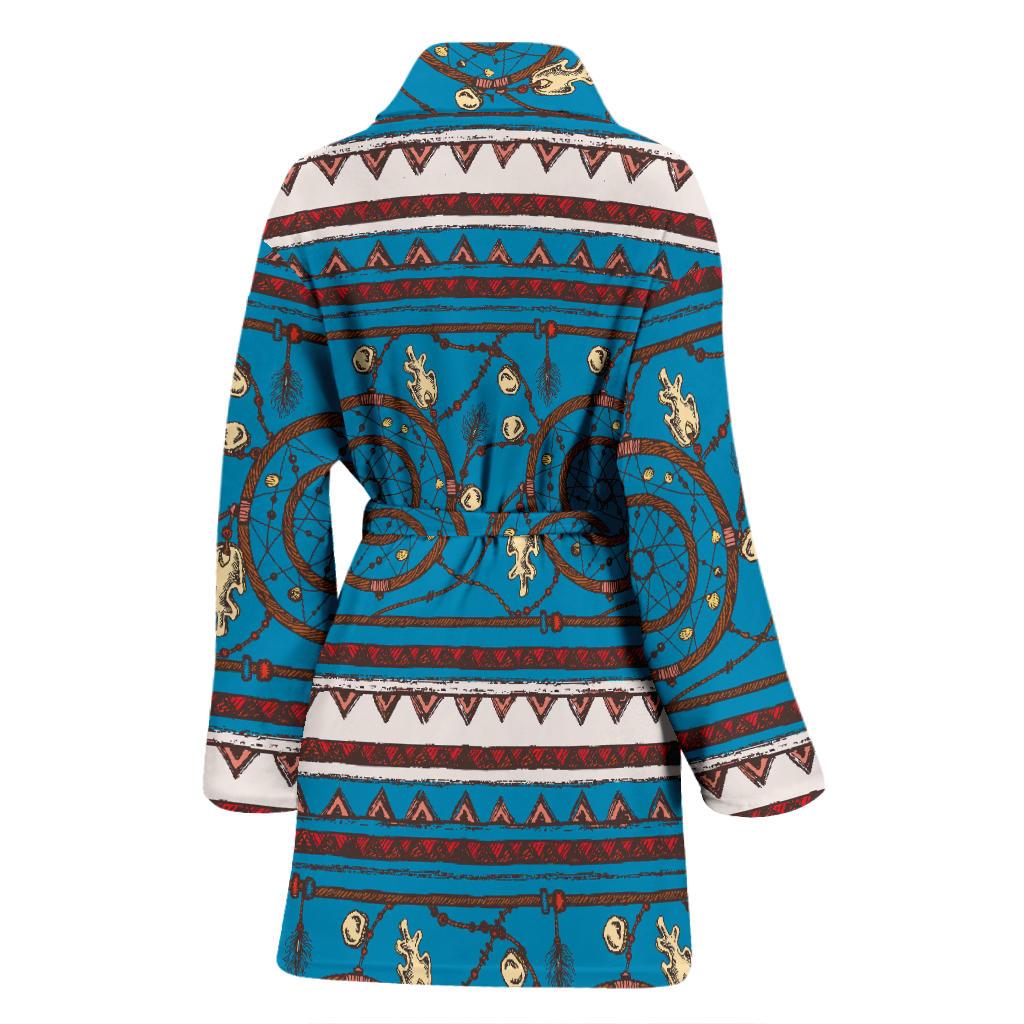 Dream catcher aztec Women Bath Robe-JTAMIGO.COM