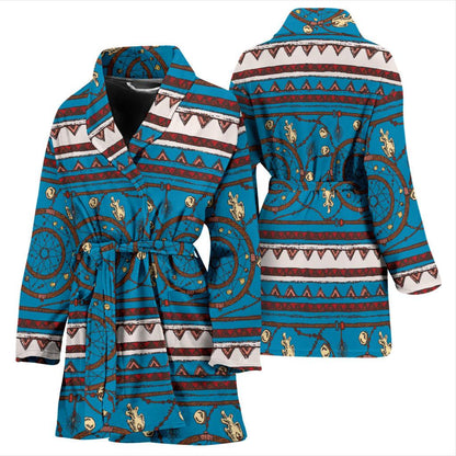 Dream catcher aztec Women Bath Robe-JTAMIGO.COM