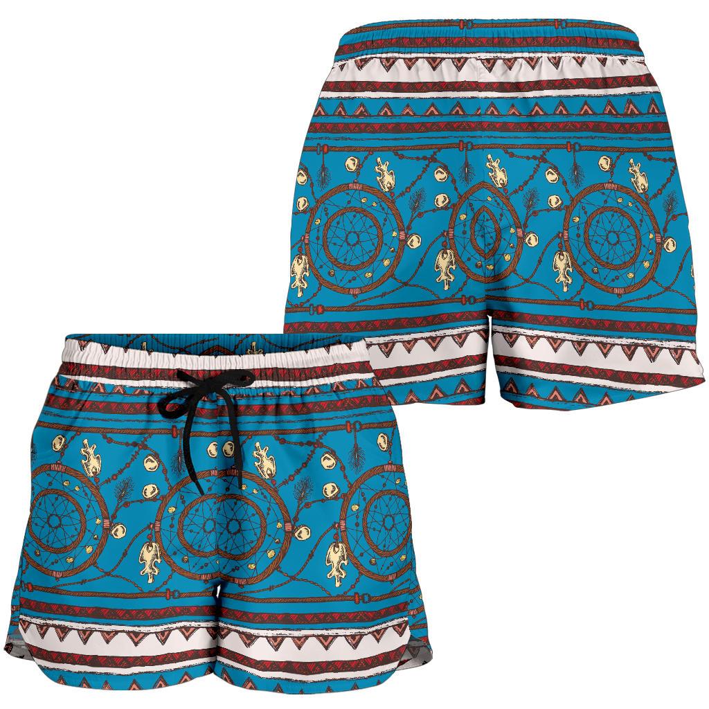 Dream catcher aztec Women Shorts-JTAMIGO.COM