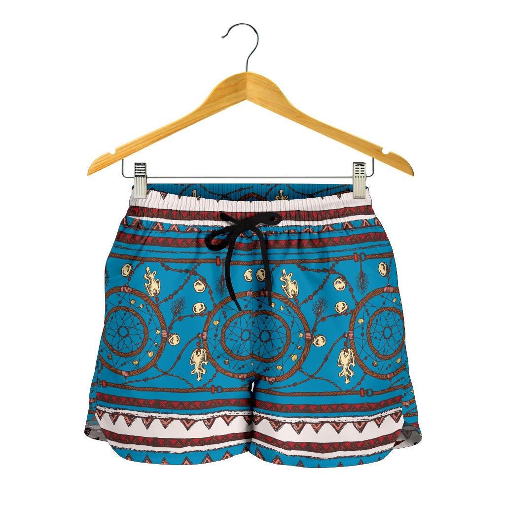 Dream catcher aztec Women Shorts-JTAMIGO.COM