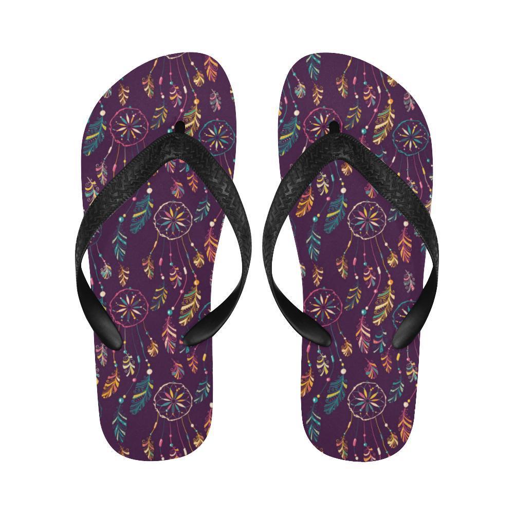 Dream Catcher Boho Design Flip Flops-JTAMIGO.COM