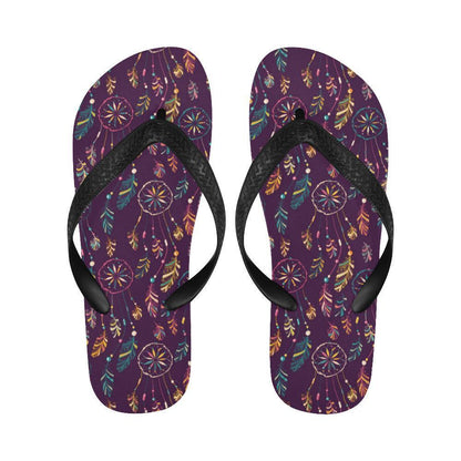 Dream Catcher Boho Design Flip Flops-JTAMIGO.COM