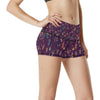 Dream Catcher Boho Design High Waisted Spandex Shorts-JTAMIGO.COM