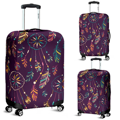Dream Catcher Boho Design Luggage Cover Protector