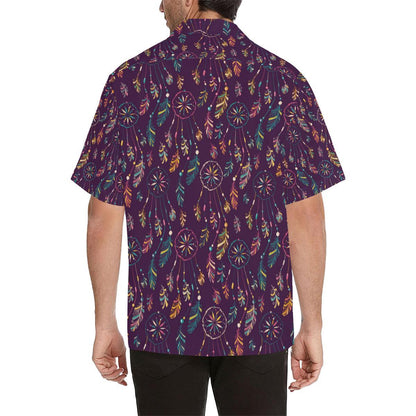 Dream Catcher Boho Design Men Aloha Hawaiian Shirt
