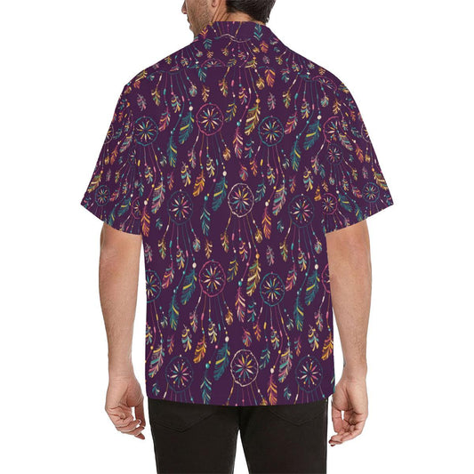 Dream Catcher Boho Design Men Aloha Hawaiian Shirt