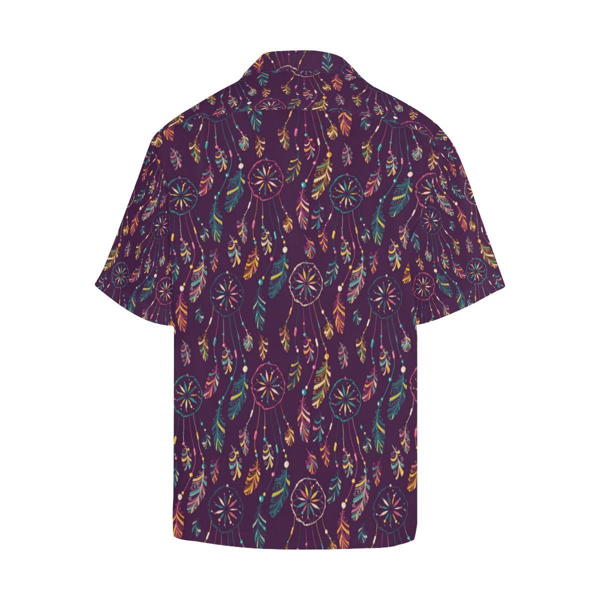 Dream Catcher Boho Design Men Aloha Hawaiian Shirt