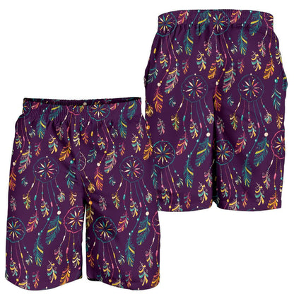 Dream Catcher Boho Design Mens Shorts-JTAMIGO.COM