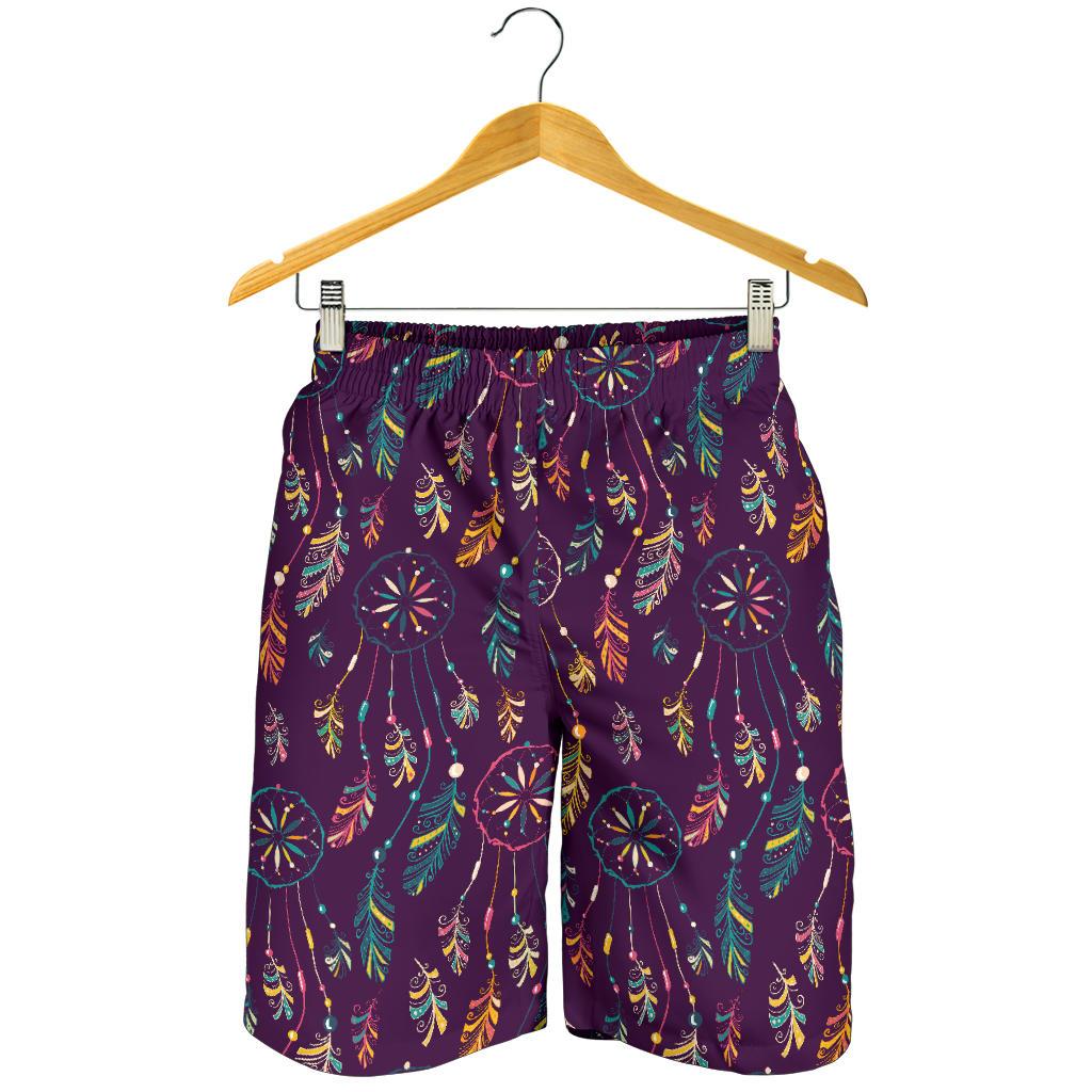 Dream Catcher Boho Design Mens Shorts-JTAMIGO.COM