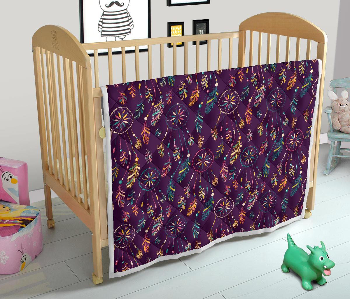 Dream Catcher Boho Design Premium Quilt-JTAMIGO.COM