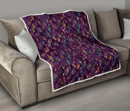 Dream Catcher Boho Design Premium Quilt-JTAMIGO.COM