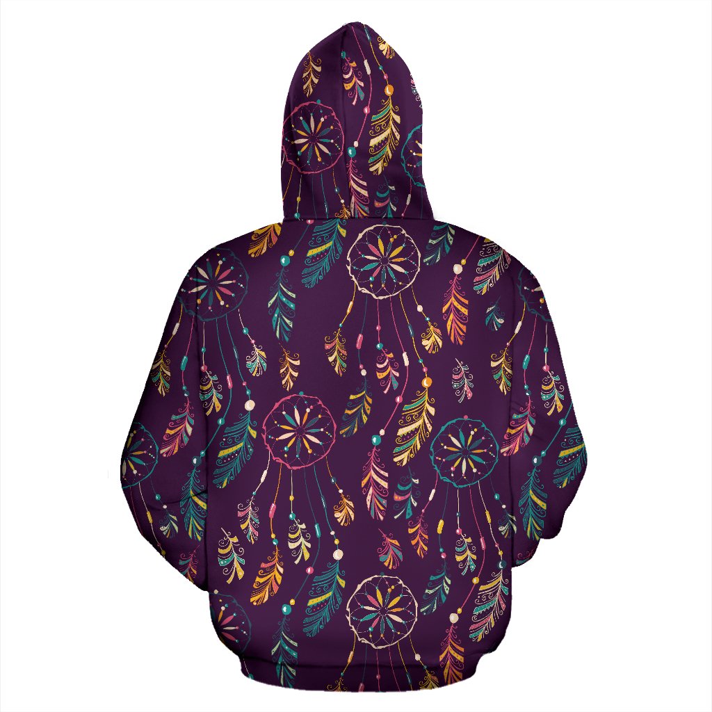 Dream Catcher Boho Design Pullover Hoodie