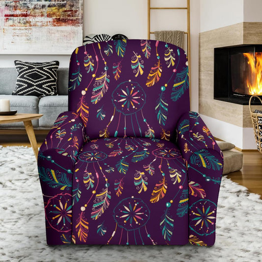 Dream Catcher Boho Design Single Sofa Slipcover -JTAMIGO.COM
