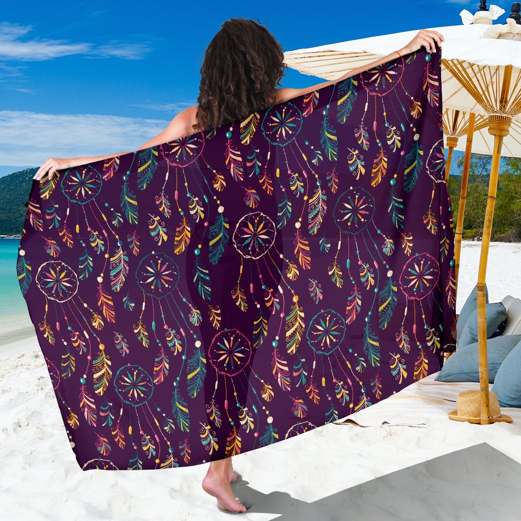 Dream Catcher Boho Design Sarong Pareo Wrap