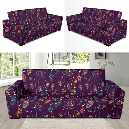 Dream Catcher Boho Design Sofa Slipcover-JTAMIGO.COM