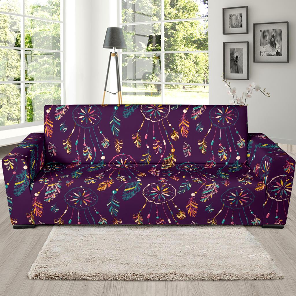Dream Catcher Boho Design Sofa Slipcover-JTAMIGO.COM